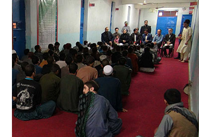  Distribution of 103 pairs of cloths to inmates in Herat Juvenile Rehabilitation Center