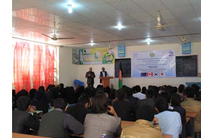  77 Afghan Returnees Acquired Vocational Skills Training in Jebraeil